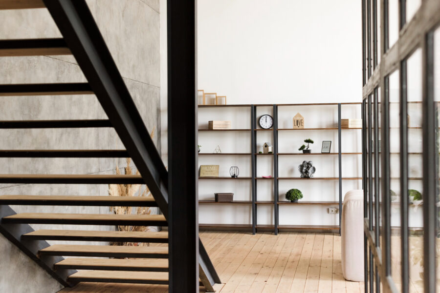 Le claustra d’escalier : un garde-corps design !