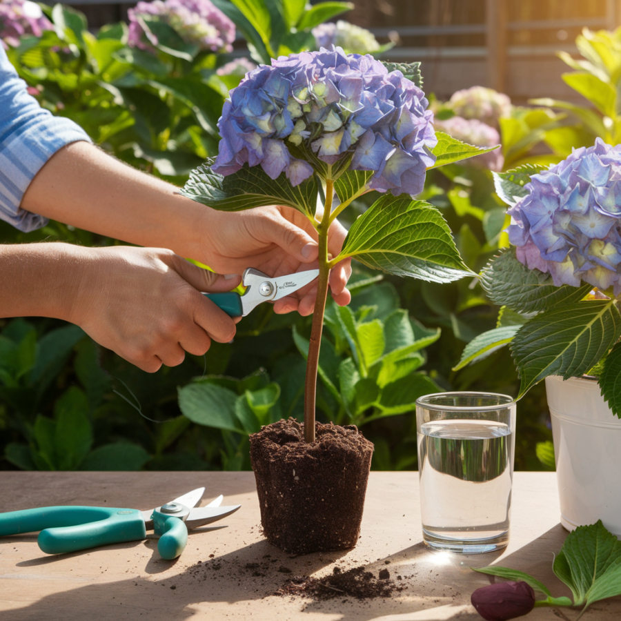 Bouturer un hortensia : tuto rapide