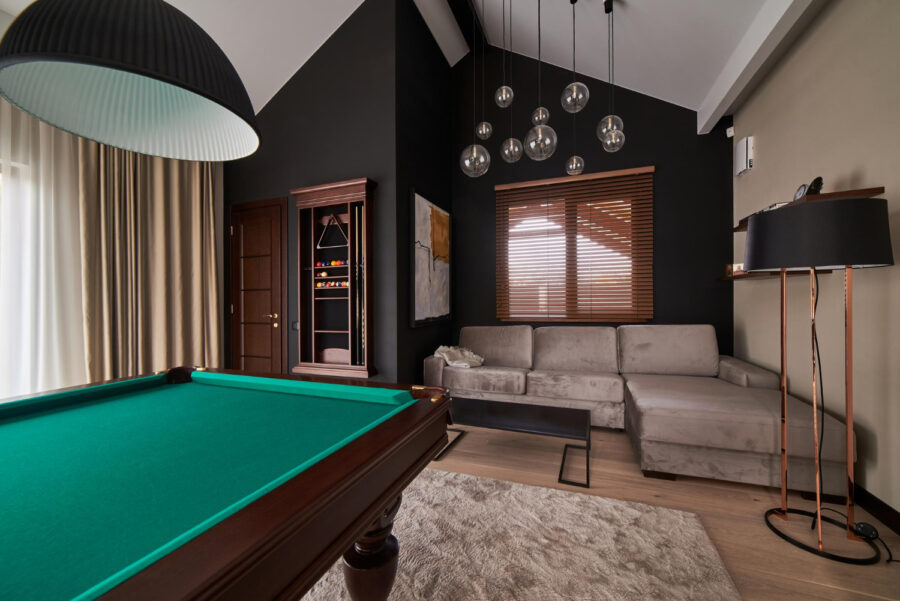 Quand le billard devient un élément déco à part entière