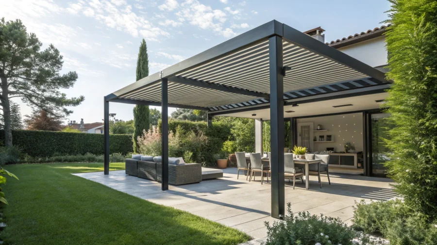 Faut-il un permis de construire pour une pergola bioclimatique ? La réglementation expliquée