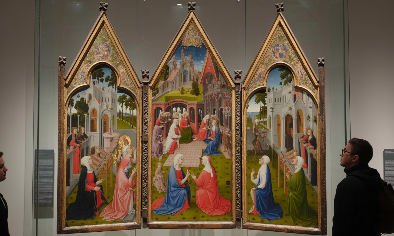 découvrez le triptyque, une forme artistique fascinante. explorez son histoire riche, ses origines et ses significations variées à travers les siècles, ainsi que ses usages clés dans l'art contemporain et la culture visuelle.