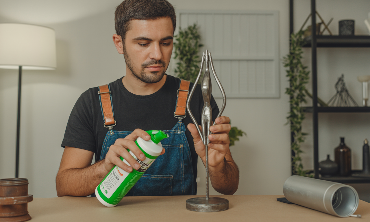Dégraisser métal avant peinture : le guide au vinaigre blanc simple et écologique