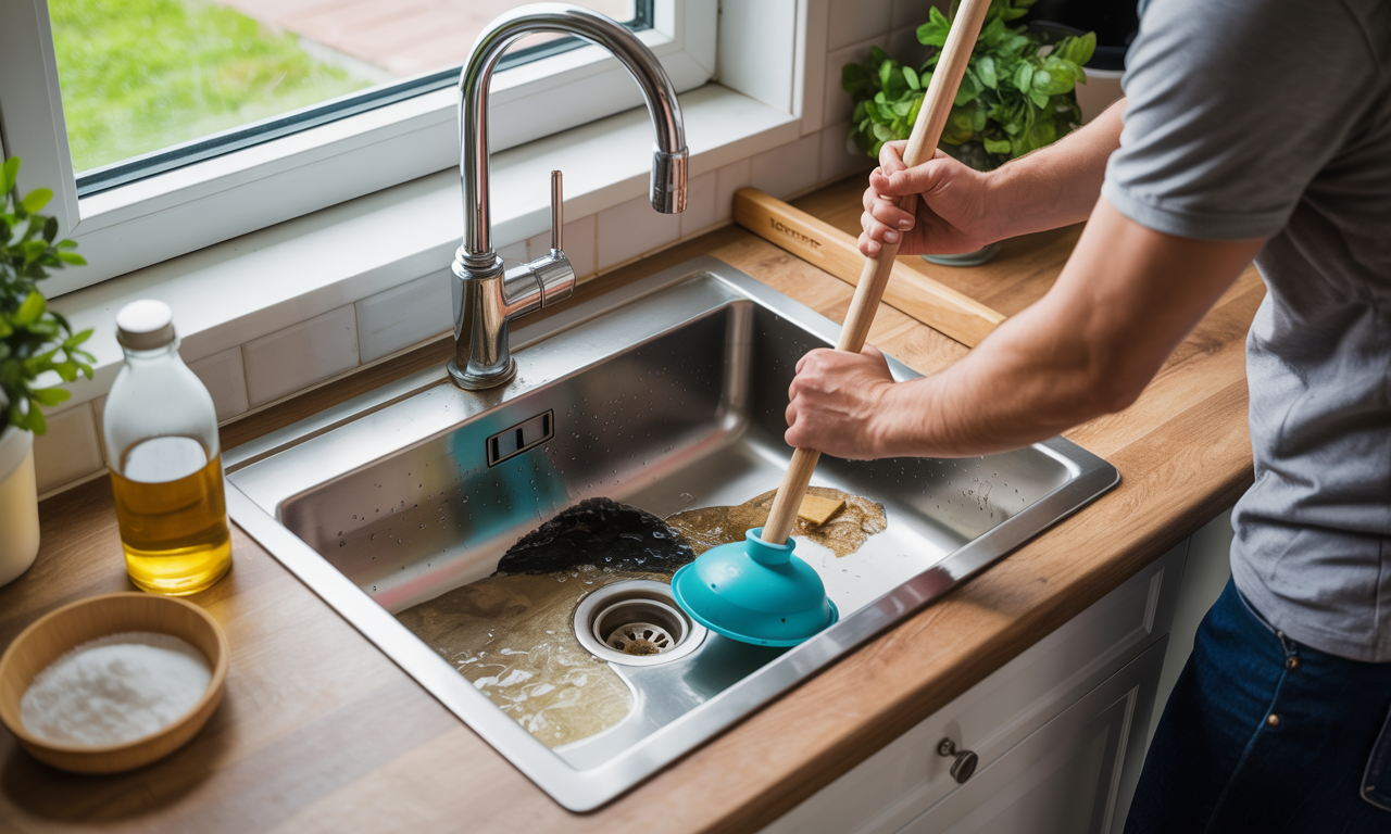 découvrez des astuces simples et efficaces pour déboucher votre évier rapidement, sans avoir à démonter le siphon. suivez nos conseils pratiques pour une cuisine propre et fonctionnelle !