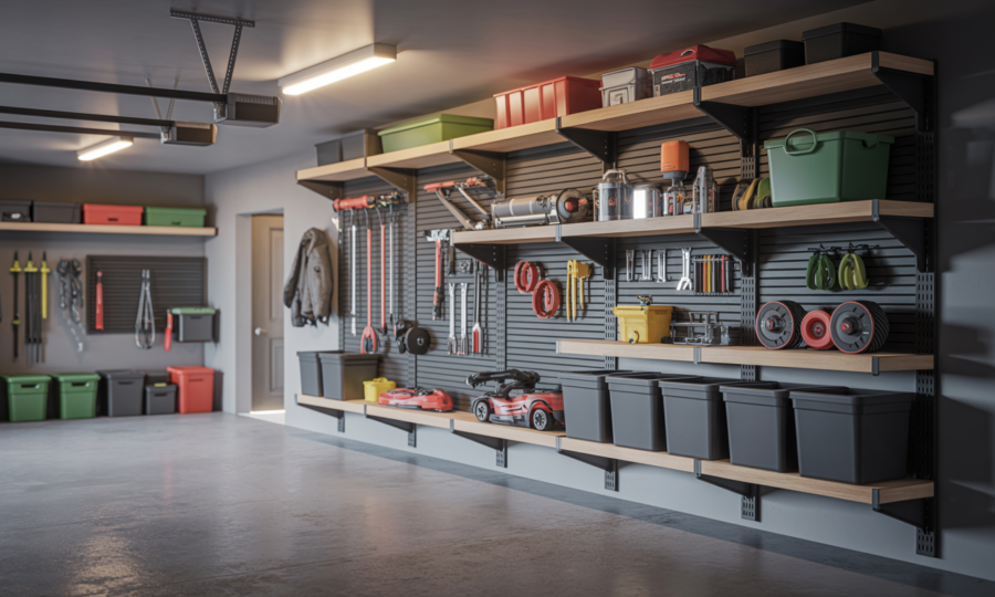 Étagère garage : comment optimiser l’espace sans percer les murs