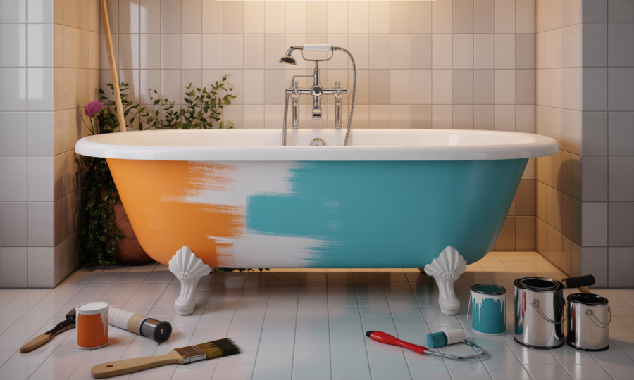 Peindre la baignoire : comment rénover sans remplacer ?