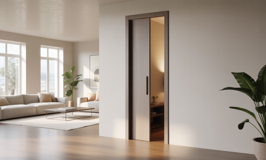 Pourquoi choisir une porte à galandage pour un intérieur épuré ?