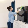 Nettoyage d'un écran tv