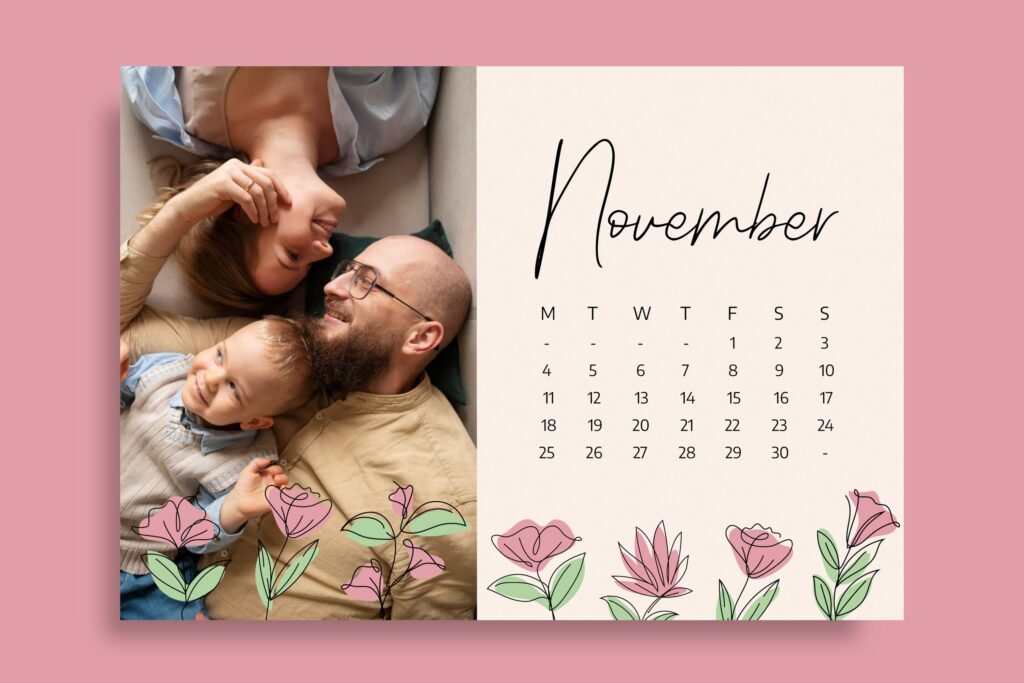 Calendrier photo personnalis&eacute;