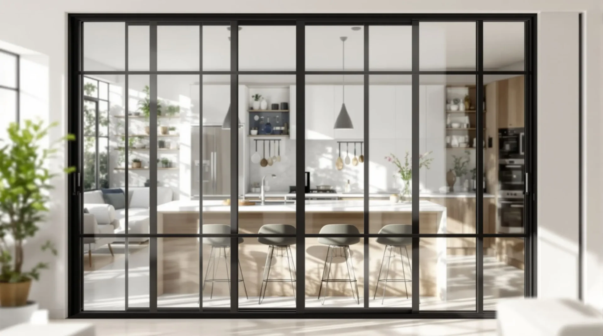 Cuisine et verri&egrave;re : comment bien les associer pour un int&eacute;rieur lumineux ?